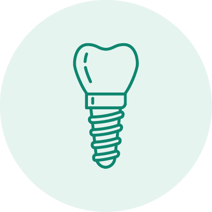Dental Implants Procedure Icon