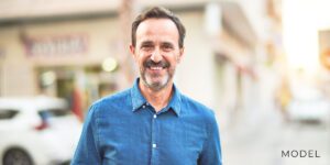 Male model for dental implants