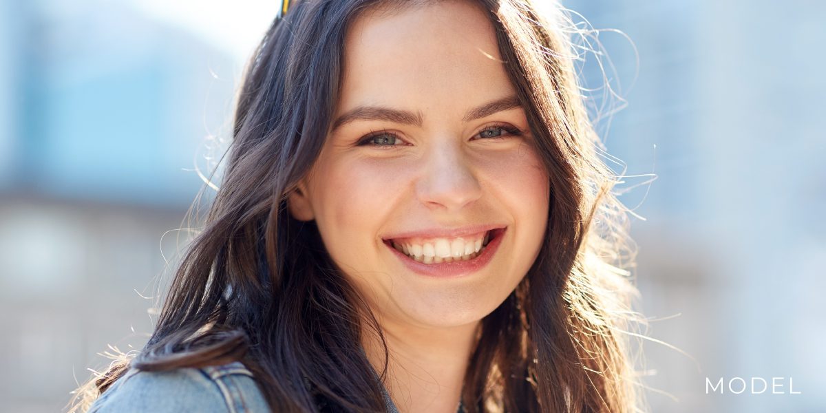 Smiling Teen Model for Wisdom Teeth Removal